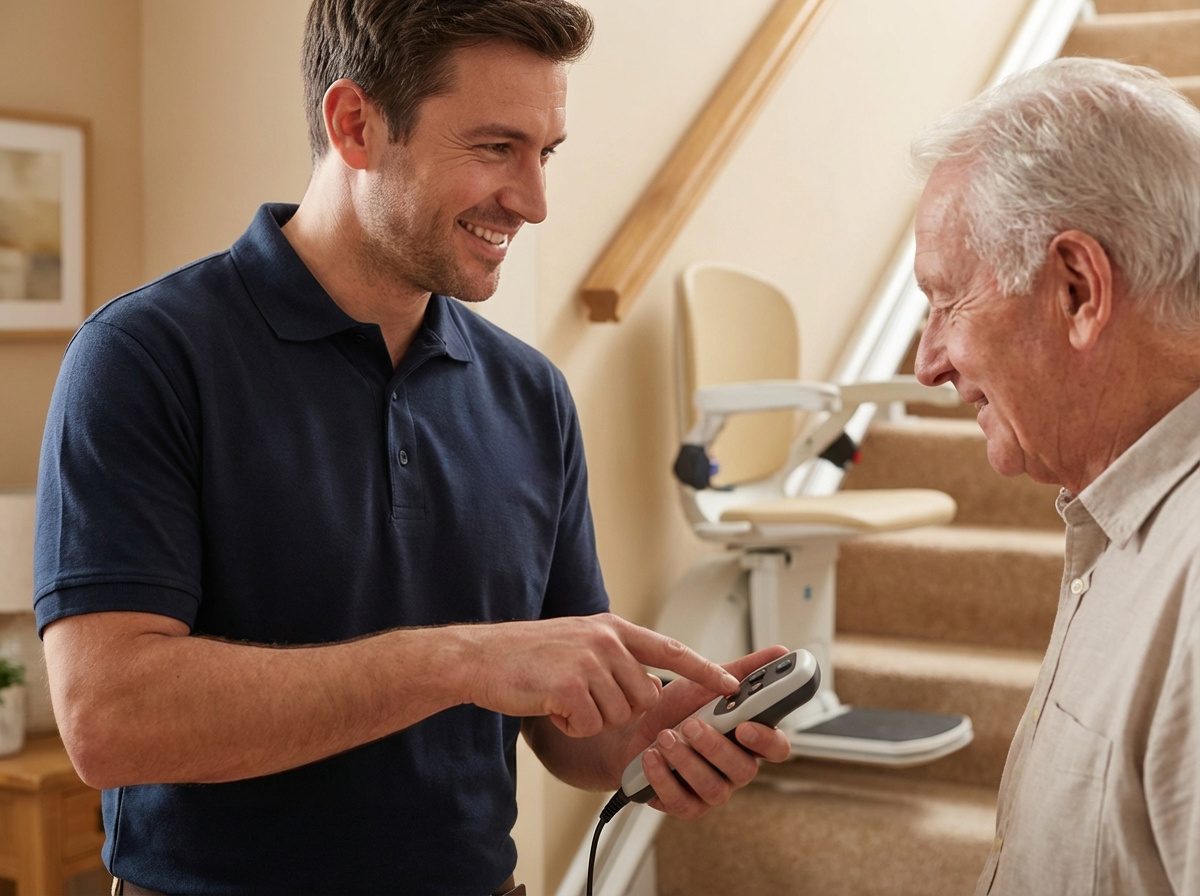 Professional stairlift installation